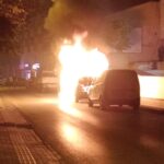 samsunda park halindeki otomobilde cikan yangin korkuttu o anlar kamerada 2cadb333f1bf