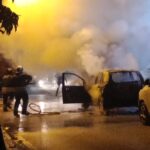 samsunda park halindeki otomobilde cikan yangin korkuttu o anlar kamerada 82711ffa3b96