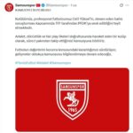 samsunspor ve celil yukselden bahis sorusturmasiyla ilgili aciklama a7b3c5e6c33c