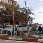 tekirdag otomobil ile carpisan kamyonet takla atti 2 yarali video eklendi 5bf1ed9d9318