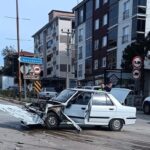 tekirdag otomobil ile carpisan kamyonet takla atti 2 yarali video eklendi f9e1e618ab46