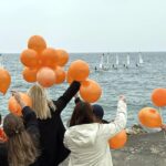 Lösemili Çocuklar İçin Tekirdağ'da Yelkenli Farkındalık Etkinliği Düzenlendi 4 tekirdagli yelkenciler losemiye dikkat cekmek icin turuncu balonlarla denize acildi 2b1f236a9f22