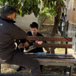 Antalya’da Cami Avlusunda Banka Sıkışan Adam, İtfaiye Ekipleri Tarafından Kurtarıldı 3 uyurken bacagini banka sikistirdi itfaiye kurtardi 29c2ecb8045b