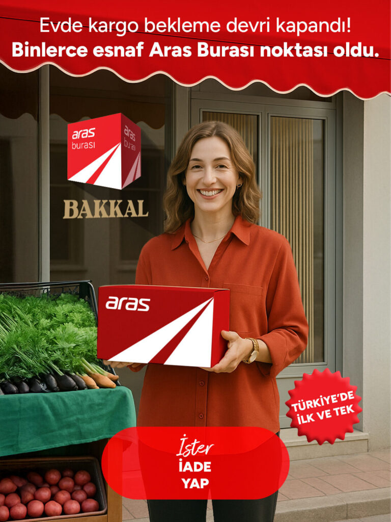 Aras Kargo’dan Yenilikçi Aras Burası ile Kargo Teslimatı Artık Daha Kolay!