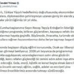 cevdet yilmaz 2026da programimizi kararlilikla uygulayacagiz 08a61cadedee