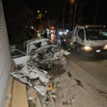 cocuk surucunun kullandigi otomobil kamyonetle carpistiktan sonra evin duvarina vurdu 1 olu 1 yarali 5041ecc984f2