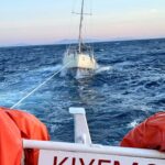 Makine Arızası Nedeniyle Sürüklenen Tekne Hızlı Tahlisiye Botuyla Kurtarıldı 1 datcada suruklenen tekne kurtarildi 10c9ad3441e3