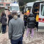 istanbul avcilarda otomobil binanin bahcesine dustu 2 cocuk yarali 81e4ed7d432b