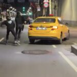 istanbul besiktasta patenli 3 kisinin tehlikeli yolculugu kamerada 74d47b5b1be9