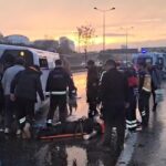 Maltepe'de Servis Minibüsü Devrildi, 3 Yaralı! 2 istanbul maltepe d 100de servis minibusu devrildi 3 yarali 2 ek goruntuyle 6bf81e1c118e