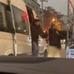 istanbul umraniyede servis soforunun kagit toplayan kisiye yumruklu saldirisi kamerada 7335c2322b55