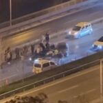 Üsküdar'da D-100 Karayolu'nda 6 Araçlı zincirleme kaza meydana geldi 6 istanbul uskudarda 7 aracin karistigi zincirleme kaza kamerada e4e2881e2be7