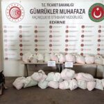 Kapıkule Sınır Kapısı'nda TIR'da 2,5 Milyon Uyuşturucu Hap ve 16 Kilogram Esrar Yakalandı 5 kapikuleye gelen tirdaki 591 kilo uyusturucuyu bodri buldu bfb024b59093