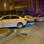 kayseride 2 otomobilin carpismasi sonucu 2si yaya 4 kisi yaralandi kizinin yaralandigini duyan baba tepki gosterdi 0157ec03b1f2