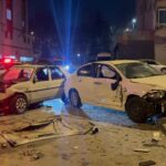 kayseride 2 otomobilin carpismasi sonucu 2si yaya 4 kisi yaralandi kizinin yaralandigini duyan baba tepki gosterdi 79b7e0152d43