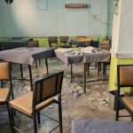 Nusaybin'de Kıraathanede Tavandan Sıva Düşmesi Sonucu İki Yaralı 2 kiraathanede tavandan kopan siva parcalari musterilerin uzerine dustu 2 yarali 58ccfeaee560