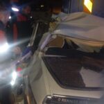 otomobil park halindeki kamyonete carpti 1 olu 2 agir yarali ff35e63b80b5