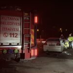 park halindeki hafif ticari araca carpan otomobilin surucusu aracini birakip kacti 7bf9cf6be28f