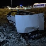 Kütahya'da otomobil takla attı, sürücü yaralandı 6 takla atan otomobil tarlaya uctu 1 yarali 9c5a2187cb66