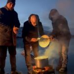 yeni yili yuzeyi buz tutan cildir golunde kaz eti yiyerek karsiladilar d54778f5c48c