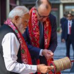 almanya basbakani merz hindistan basbakani modi ile ucurtma festivaline katildi af2a6474e11b