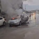 amasyada seyir halindeyken alev alan otomobil yandi 04186e298dd7