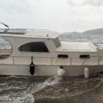 bodrumda firtina tekne karaya vurdu feribot seferleri iptal edildi 71dc92df2983