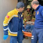 catida asansor kulesinden dusup bacagini kirdii mahsur kaldigi yerden itfaiye kurtardi 0d15ed68782e