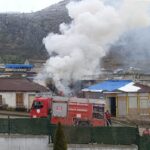 is yerindeki yanginda mahsur kalan yavru kopek kurtarildi d236118b340b