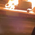 Esenyurt TEM Otoyolu'nda Lastik Yüklü Minibüste Yangın Çıktı, Araç Kül Oldu 1 istanbul esenyurt tem otoyolunda minibus alev alev yandi 743065baf671