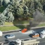 istanbul esenyurtta yanan otomobil hurdaya dondu 72f583f7216d