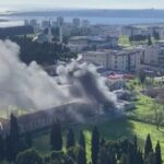 istanbul kucukcekmecede universite bahcesindeki isci konteynerinde cikan yangin sonduruldu 694d25f912ff