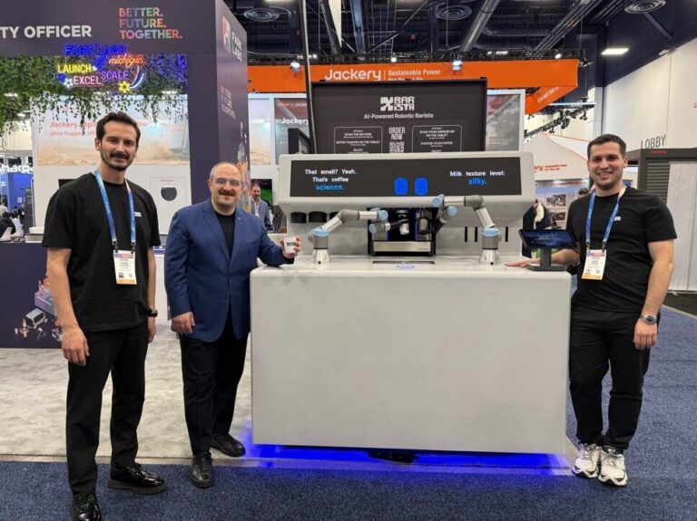 Türk Girişimcilerin Otonom Robot Barista’sı CES 2026’da Dikkat Çekti