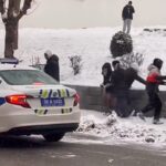 siirtte cocuklar ile trafik polisleri kar topu oynadi bf4078ca1972