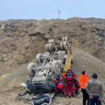 tas ocagi sahasinda devrilen kamyonun soforu oldu 27f881beb787