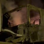 tirin dorsesindeki yanan hurdayi kurekle kar atarak sondurduler e3254b165792