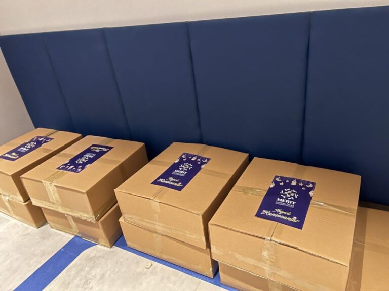 Merit’ten Ramazan Geleneği: 150 Aileye ve Kurumlara Gıda Kolisi Desteği