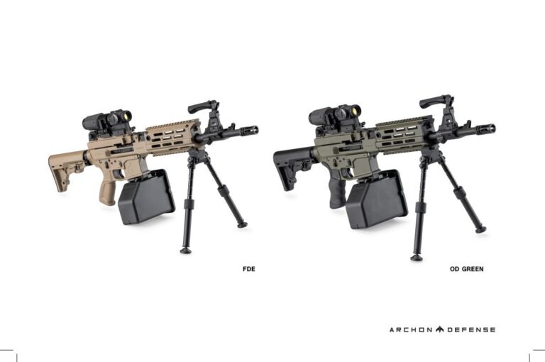 Archon Defense, Suudi Arabistan’daki fuarda ultra hafif makineli tüfeğini tanıttı