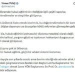Bakan Tunç'tan 'Hukuk eğitiminde kalite reformu' açıklaması 1 bakan tunctan hukuk egitiminde kalite reformu aciklamasi e8d3b6abac37