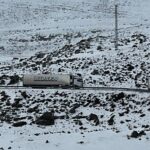 buz tutan rampada tir soforleri mahsur kaldi 719021690bd8