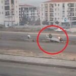 diyarbakirda takla atan otomobil yandi surucu yaralandi 722aa8b60573