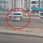 diyarbakirda takla atan otomobil yandi surucu yaralandi a9d87baec605