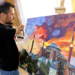 elleri olmayan ressam sevgililer gunu icin aldigi siparisleri hazirliyor ed8390d935b7