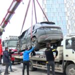 istanbul kucukcekmecede kaza yapan otomobil dereye uctu c9a03d373e88