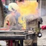 istanbul sariyerde elektrikli aracin bataryasinin patladigi anlar kamerada 00b8c5a0587a