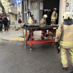 istanbul sariyerde elektrikli aracin bataryasinin patladigi anlar kamerada 130b246621cd