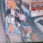 istanbul sultangazide apartman onunde bekleyen 2 cocuga bicakli saldiri kamerada 796e6b926c4d