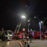 izmitte 7 katli binanin catisinda cikan yangin sonduruldu 3a64e6268a00