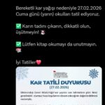 Kars Valisi Polat, tatil haberini ‘Sevgili çocuklar derslere küçük bir mola’ mesajıyla paylaştı 1 kars valisi polat tatil haberini sevgili cocuklar derslere kucuk bir mola mesajiyla paylasti d9fad25e934d