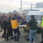 motosiklet ile otomobil carpisti 2 yarali 2abca5f06ae0